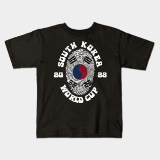 South Korea World Cup 2022 Kids T-Shirt